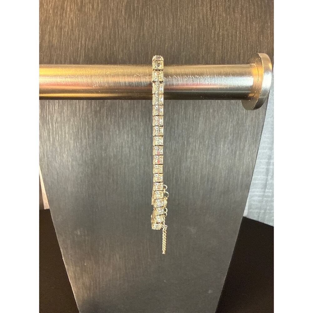 Vintage Rhinestone Tennis Bracelet